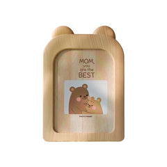 Newborn Baby Picture Frame 7" Crown Animal Photo Frame