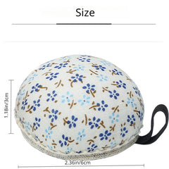Circular Pin Insert Bag Sewing Needle Storage Device Random Pattern