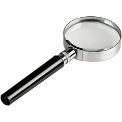 10X Magnification Handheld Magnifier Magnifying Glass Handle Low Vision Aid