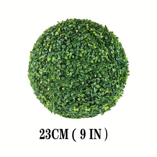 Artificial Grass Ball Boxwood Outdoor Decor Fall Wedding Garden
