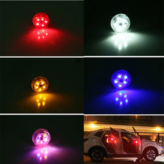 2Pcs Led Car Anti-collision Warning Sensor Light