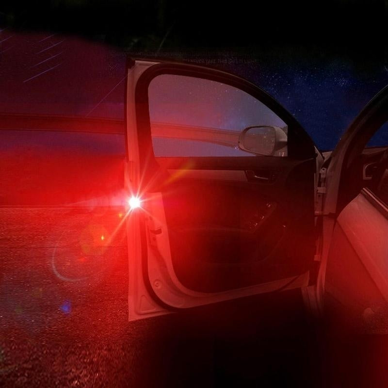 2Pcs Led Car Anti-collision Warning Sensor Light