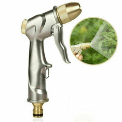 High Pressure Water Spray Gun Brass Nozzle Garden Hose Pipe Car Wash