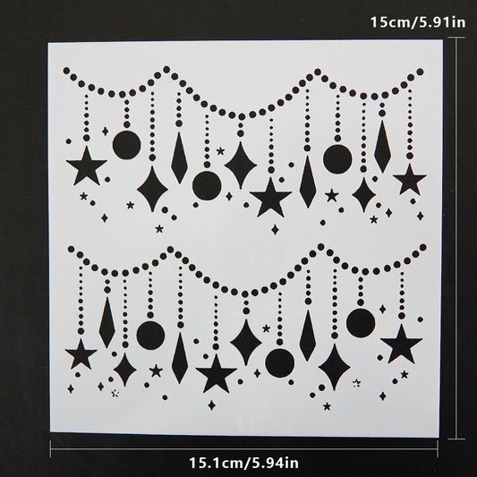 Exotic Style DIY Layering Stencil for Embossing & Paper Cards