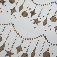 Exotic Style DIY Layering Stencil for Embossing & Paper Cards
