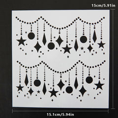 Exotic Style DIY Layering Stencil for Embossing & Paper Cards