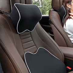 Car Neck Pillow Headrest Cushion Support Washable Travel Pillow