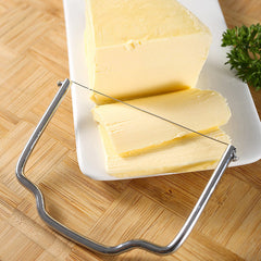 2pcs Stainless Steel Cheese Slicers Manual Cutter For Cheese Block