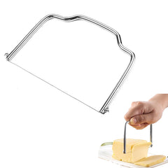 2pcs Stainless Steel Cheese Slicers Manual Cutter For Cheese Block