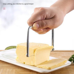 2pcs Stainless Steel Cheese Slicers Manual Cutter For Cheese Block