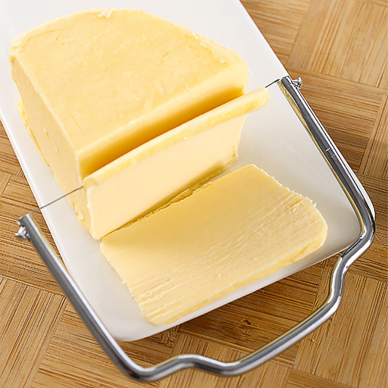 2pcs Stainless Steel Cheese Slicers Manual Cutter For Cheese Block