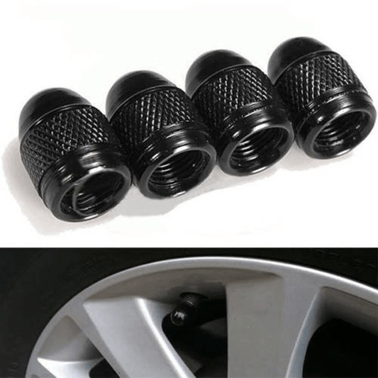4pcs Aluminum Nipple Caps Car Truck Vent Caps Tire Valve Caps