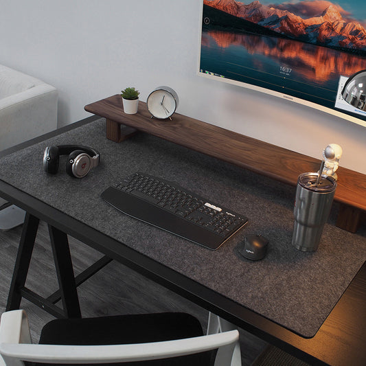 Thickened Desk Mat 37inch Non-slip Table Mat Wear-resistant Soft for Office Home