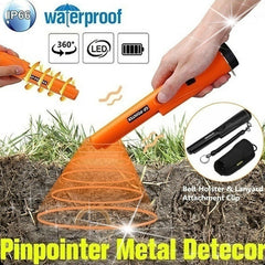 GP360 Metal Detector Water Resistant High Sensitivity and Automatic Pinpointing