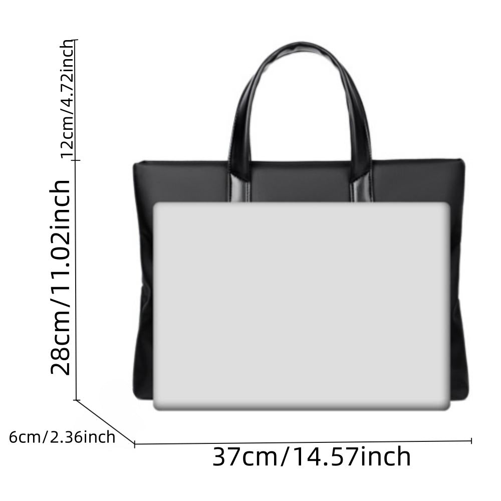Men's Minimalist Briefcase Computer Bag
