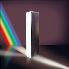 Optical Glass Triangle Prism for Physics Spectrum Teaching