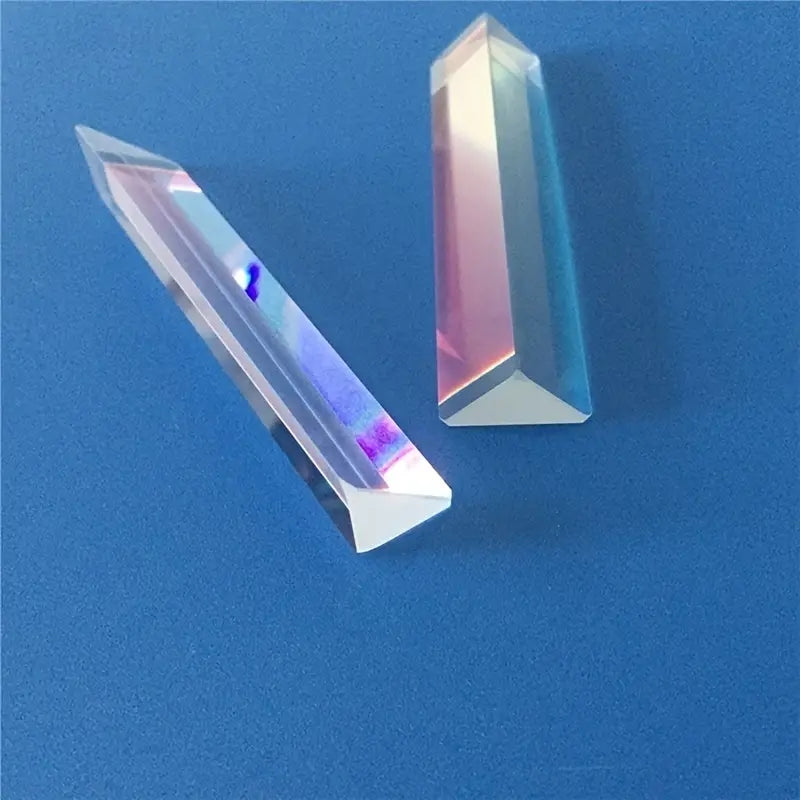 Optical Glass Triangle Prism for Physics Spectrum Teaching