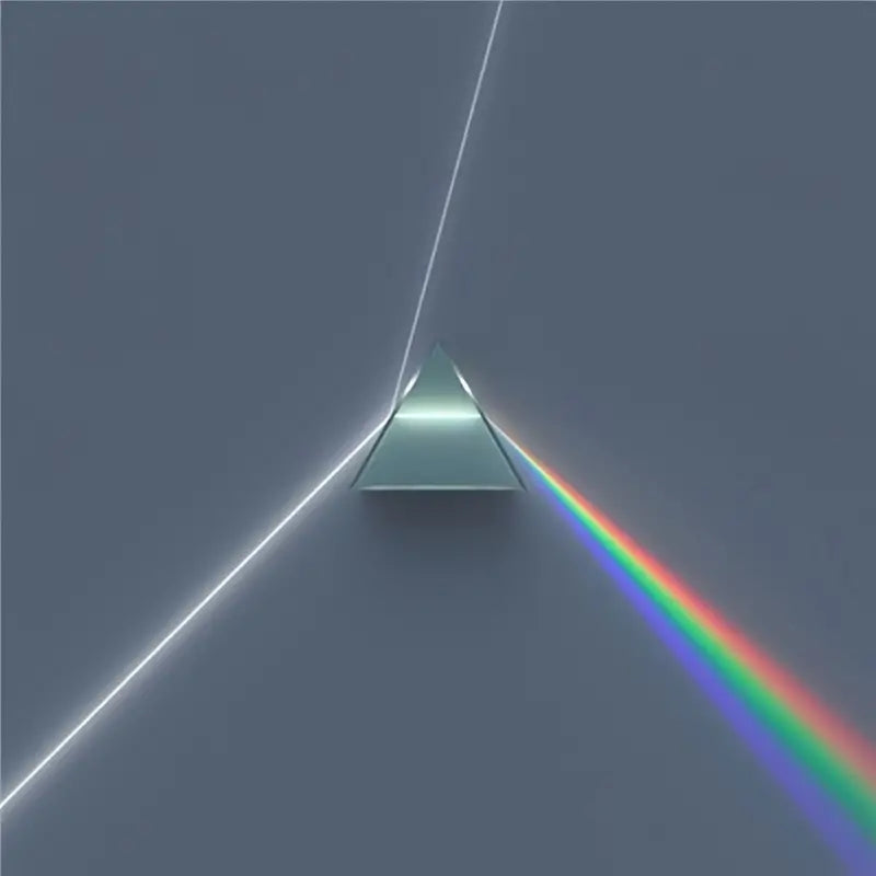 Optical Glass Triangle Prism for Physics Spectrum Teaching