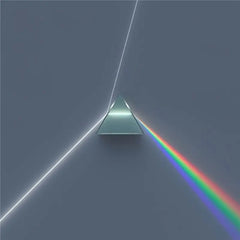 Optical Glass Triangle Prism for Physics Spectrum Teaching