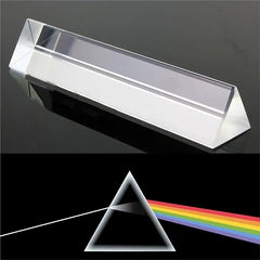 Optical Glass Triangle Prism for Physics Spectrum Teaching
