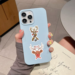100pcs Christmas Reindeer Waterproof Stickers for Motorcycle Laptop Helmet