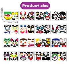 Halloween Pumpkin Expression Pack Sticker Set