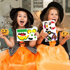 Halloween Pumpkin Expression Pack Sticker Set