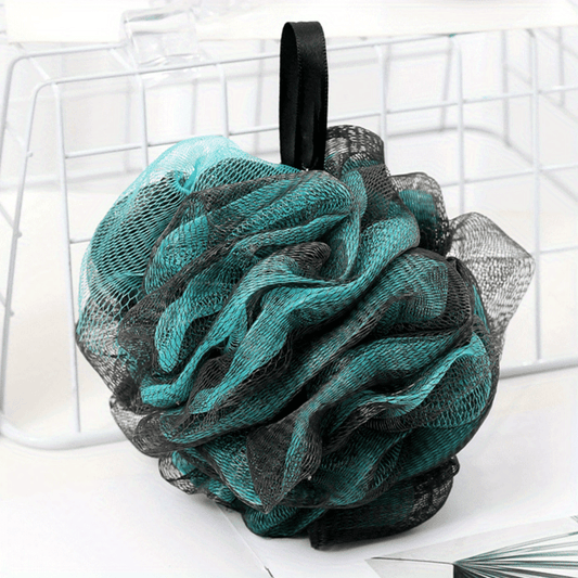 Double Layer Bath Ball Shower Loofahs Enrich Foam Exfoliate Skin