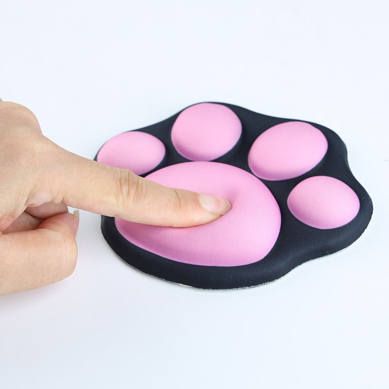 Cat Paw Mouse Pad Silicone Skin Cartoon Computer Wrist Support