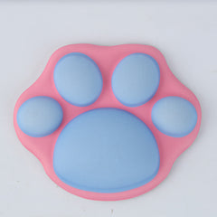 Cat Paw Mouse Pad Silicone Skin Cartoon Computer Wrist Support