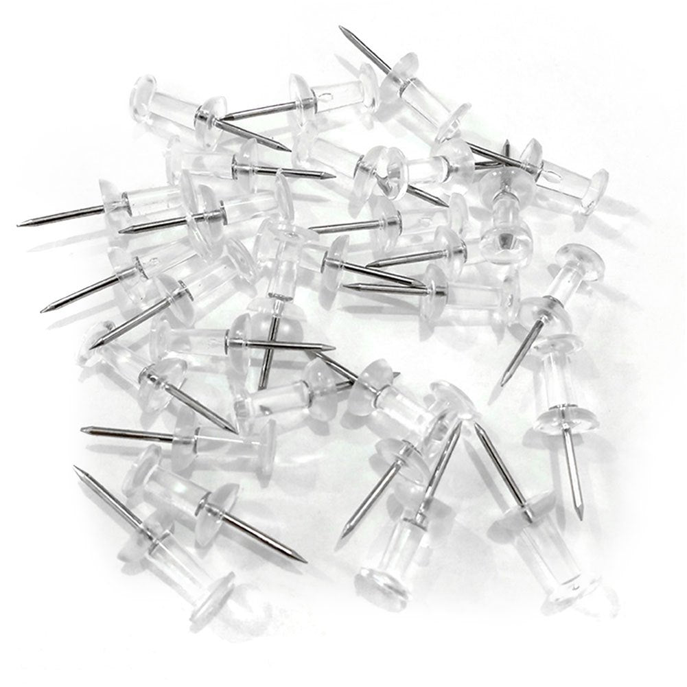 200pcs Push Pin Calendar Cork Board Reusable Thumb Tacks with Storage Box