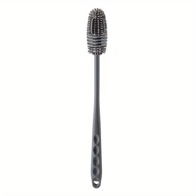 Long Handle Silicone Bottle Brush for Easy Cup and Bottle Cleaning