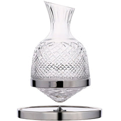 Glass Wine Decanter Tumbler Dispenser Crystal Glass Wine Aerator Mirror Jug