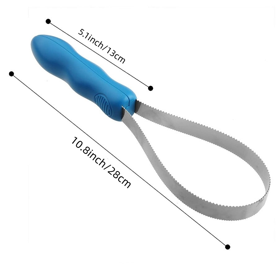 Dual Sided Dog Shedding Blade for Grooming Thick Coats Dogs