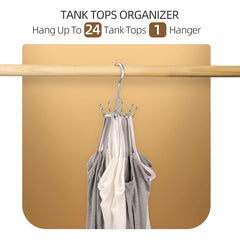 Belt Hanger Belt Rack Closet Accessories Organizer 24 Storage Capacity