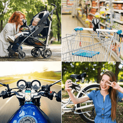 Bike Silicone Phone Holder 360&deg; Rotation Cycling Accessory