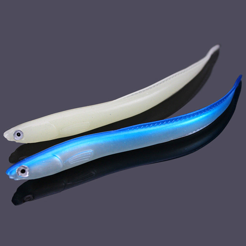 1pc 6 3g Long Tail Soft Fishing Lure 5 51inch 0 22oz Bionic PVC Wobbler Bait