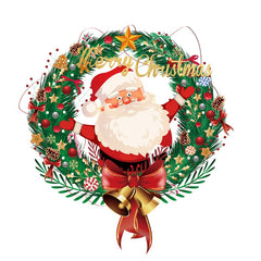 Christmas Tree Bells Wall Stickers Room Decoration Self adhesive Decor