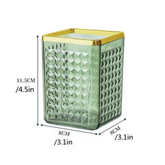 Nordic Desk Brush Pot Office Storage Box Makeup Brush Organizer