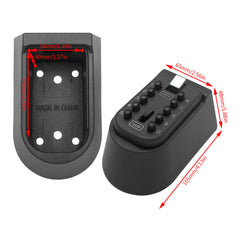 Key Lock Box Wall Mounted Combination Safe Storage Security Lock Box