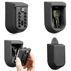 Key Lock Box Wall Mounted Combination Safe Storage Security Lock Box