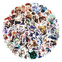 60pcs Anime Stickers Pack Vinyl Waterproof Stickers For Water Bottles