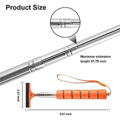 Telescopic Auto Mirror Squeegee Cleaner - Retractable Glass Clean