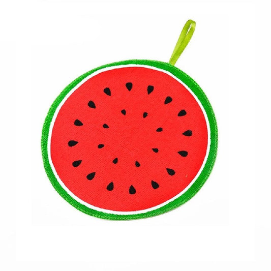 Fruits Pattern Soft Hanging Towel for Bathroom and Kitchen