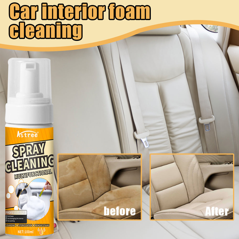 100ml Car Cleaning Foam Interior Fabric Leather