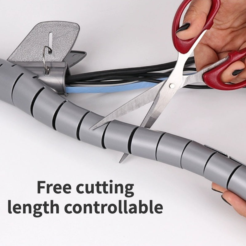 Flexible Cable Protector Sleeve for Office and PC