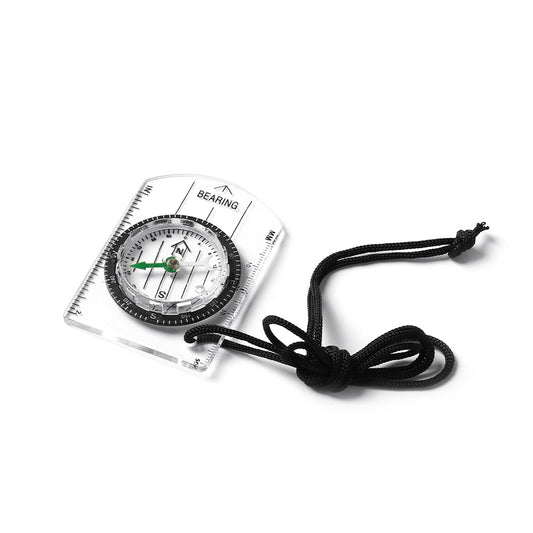 Mini Survival Compass With Lanyard for Outdoor Hiking Camping