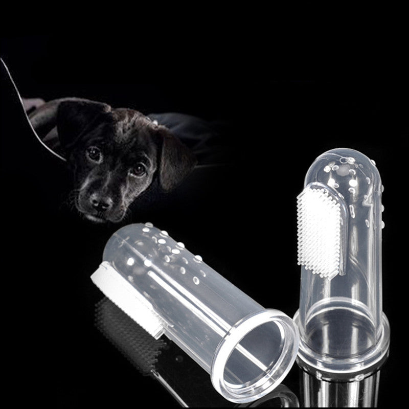Soft Pet Finger Toothbrushes For Dog & Cat Dental Care