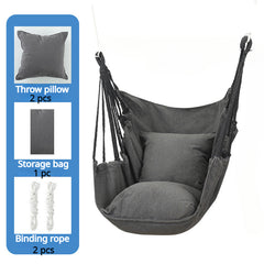 Canvas Garden Hanging Hammock Chair Swing Outdoor Camping Dorm