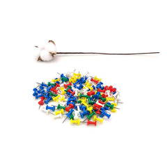 100PCS I-Shaped Cork Board Nails for Thumbnails Painting